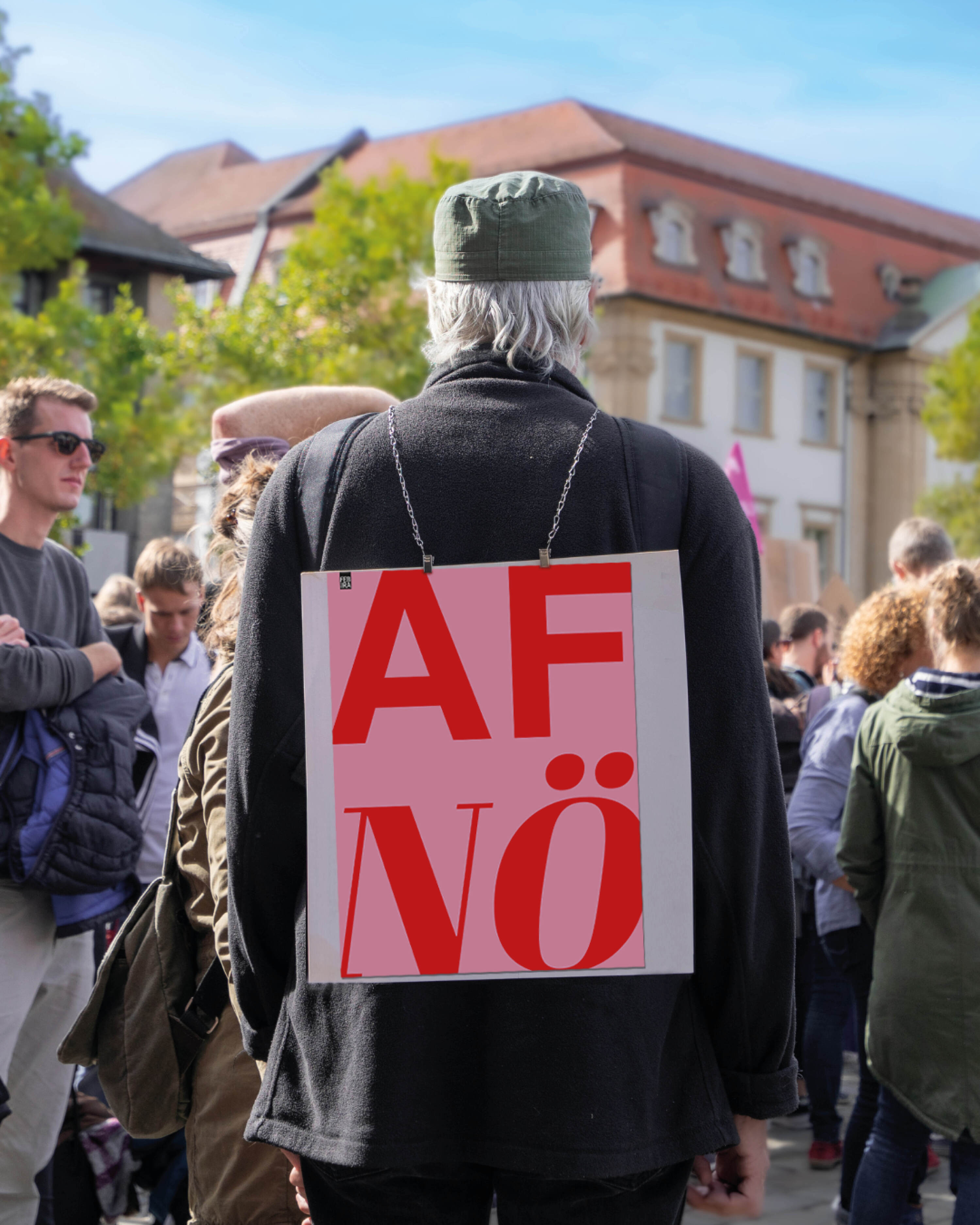 AFnö! Kunstdruck rosa