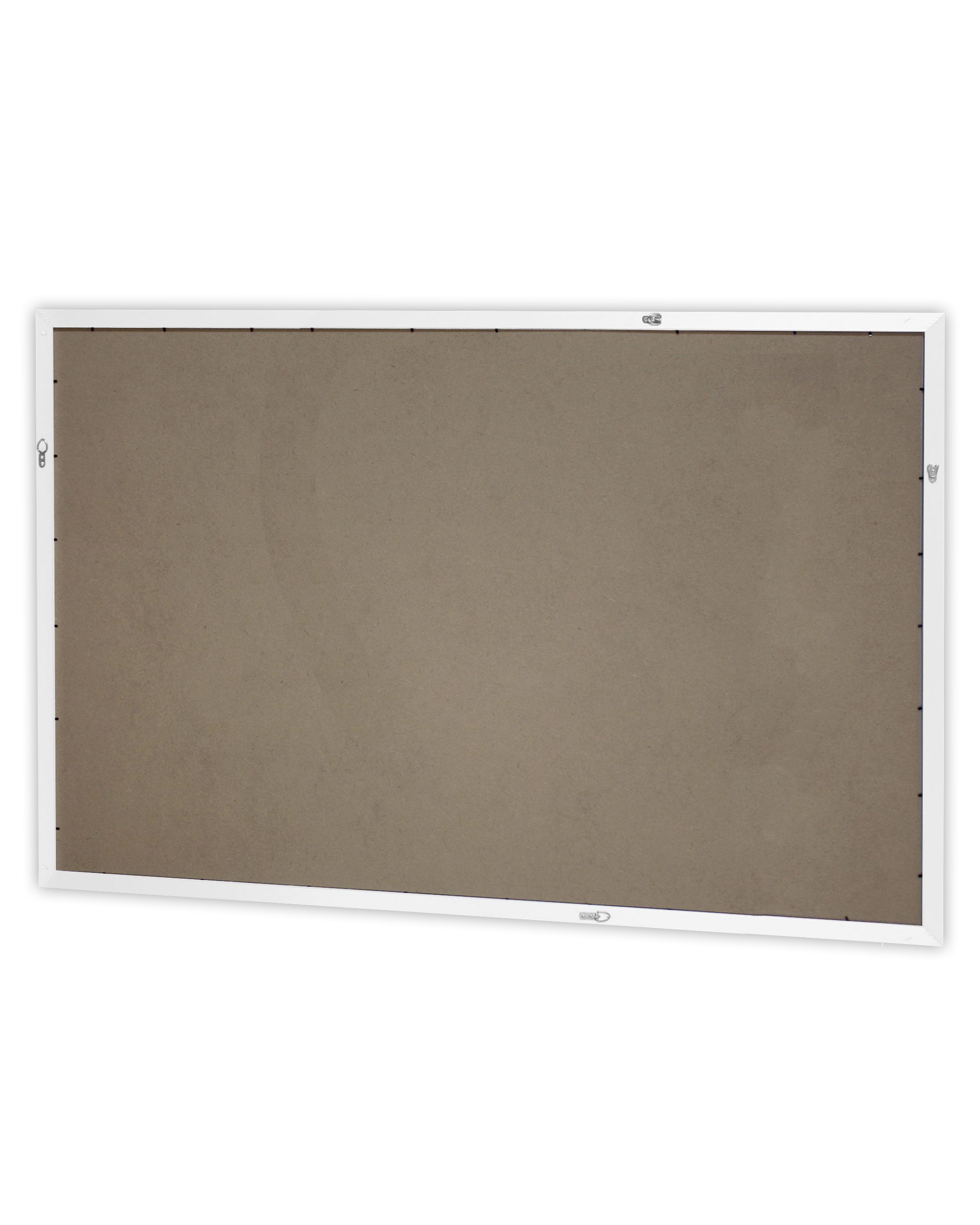XXL poster frame 100 x 150 cm wood decor white