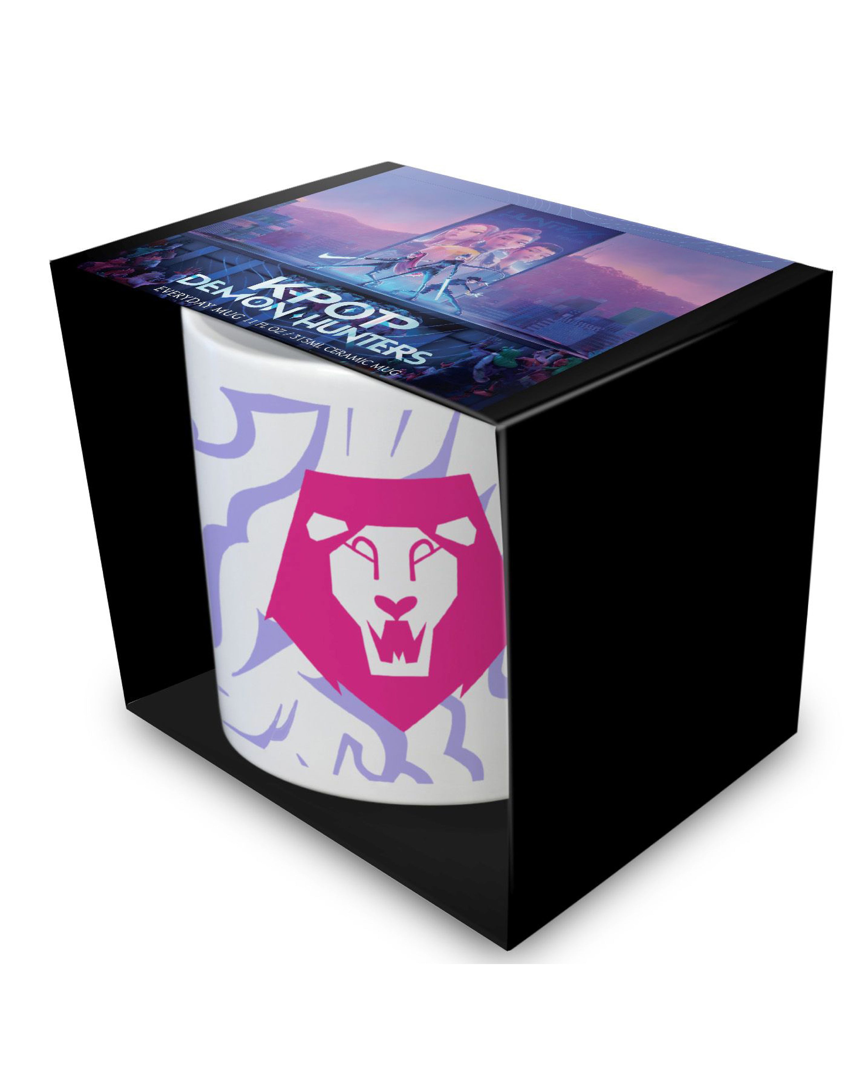 K-Pop Demon Hunters Tasse Saja Boys Logo Pink