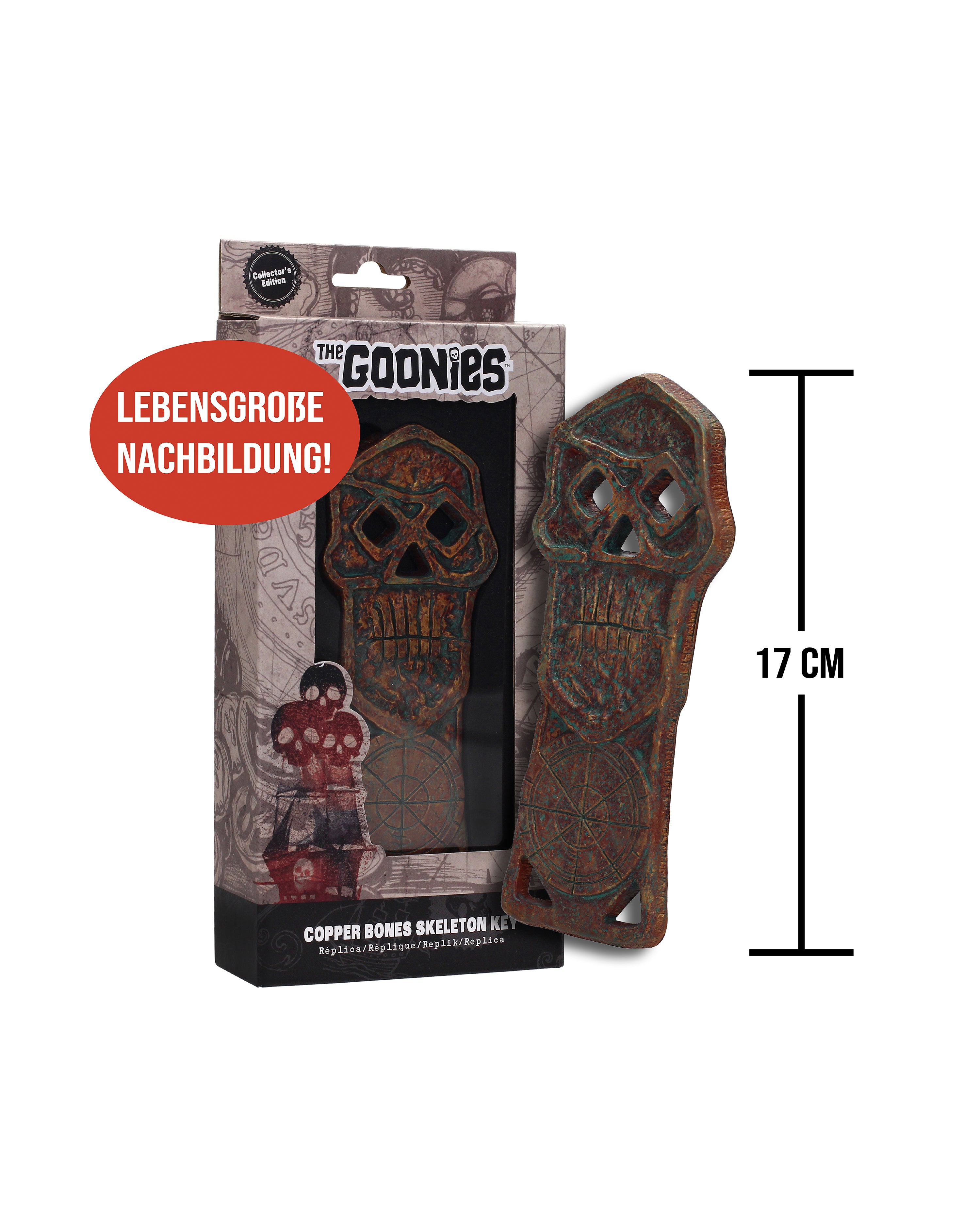 The Goonies Copper Bones Skeleton Key Key