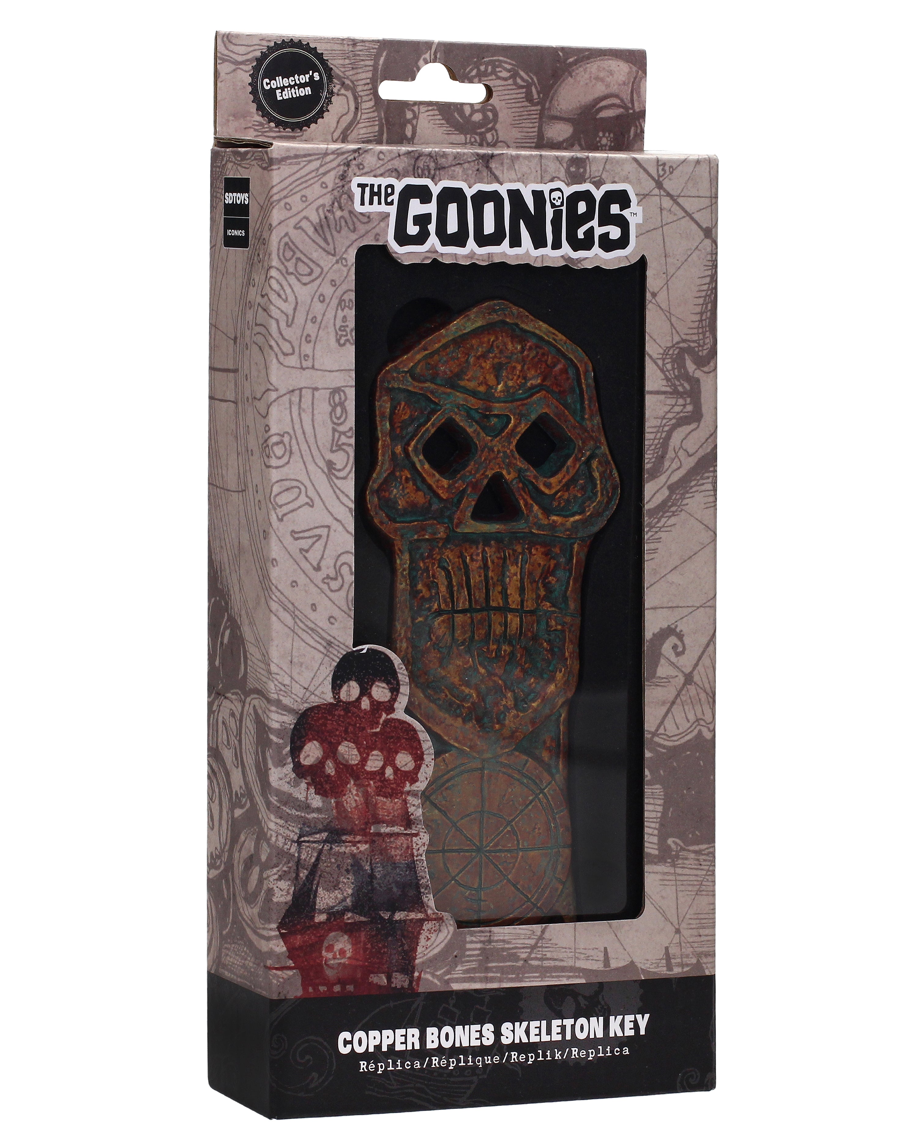 The Goonies Copper Bones Skeleton Key Key