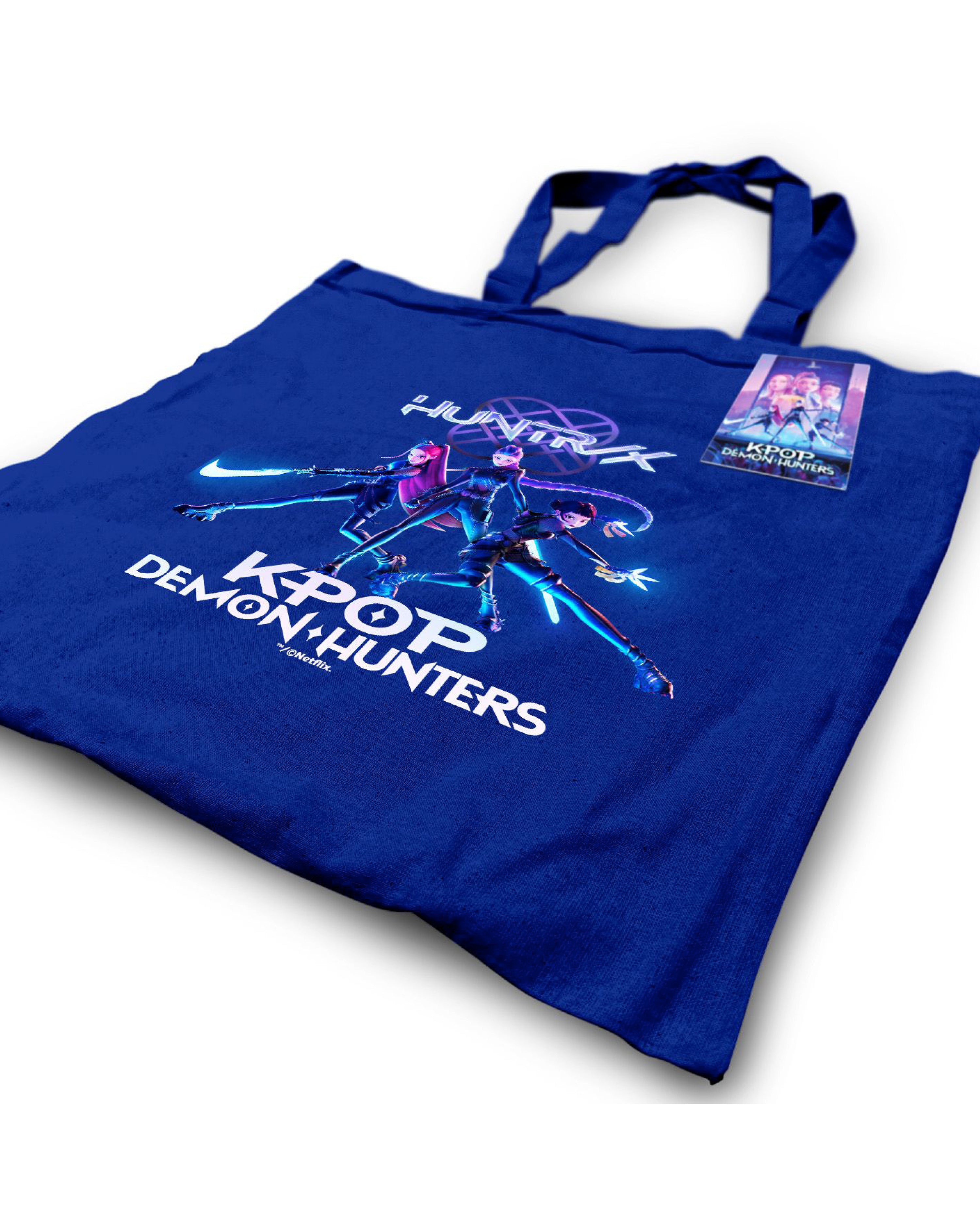 K-Pop Demon Hunters 2-er Taschenset aus Canvas: Huntr/x & Saja Boys