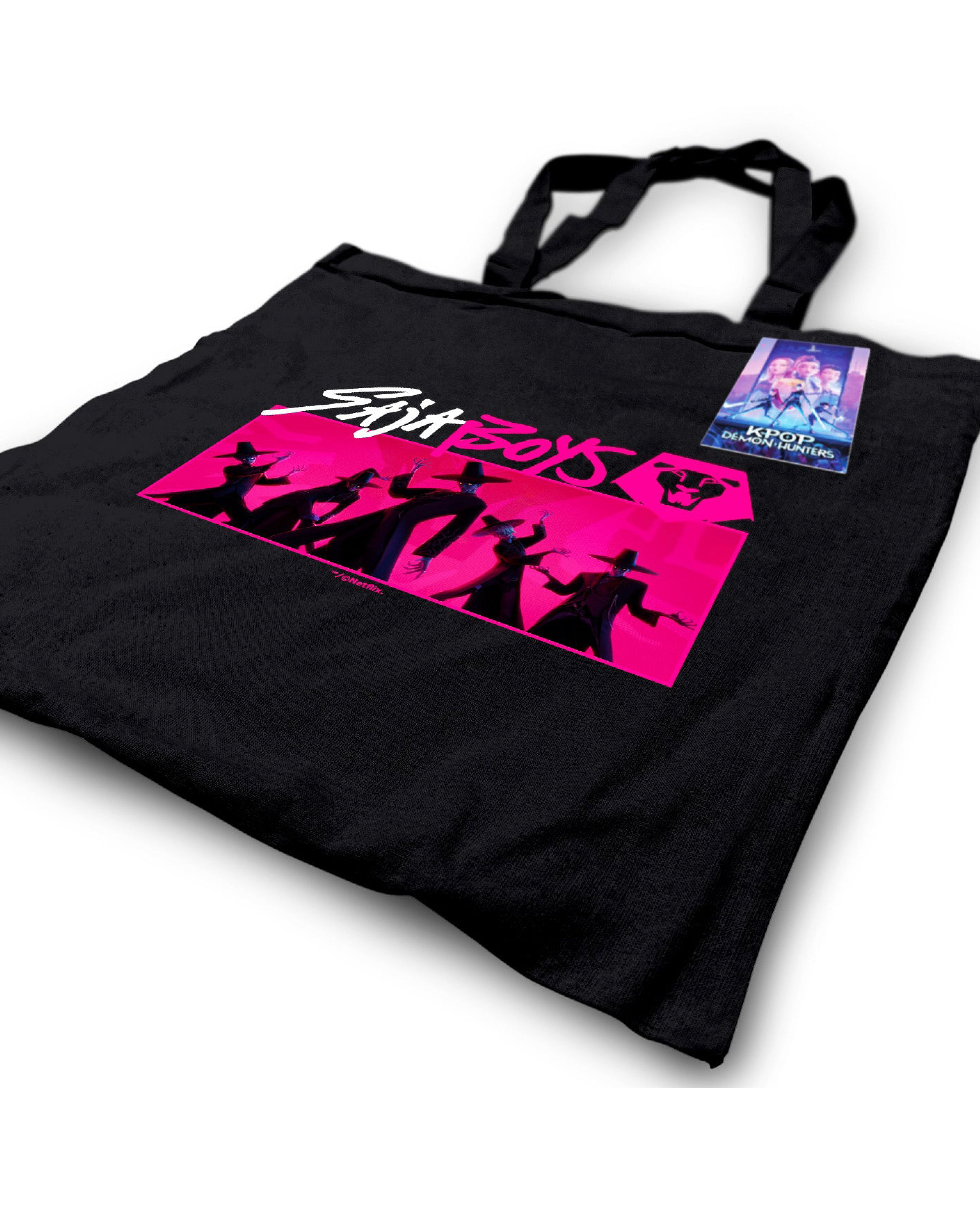 K-Pop Demon Hunters 2-er Taschenset aus Canvas: Huntr/x & Saja Boys