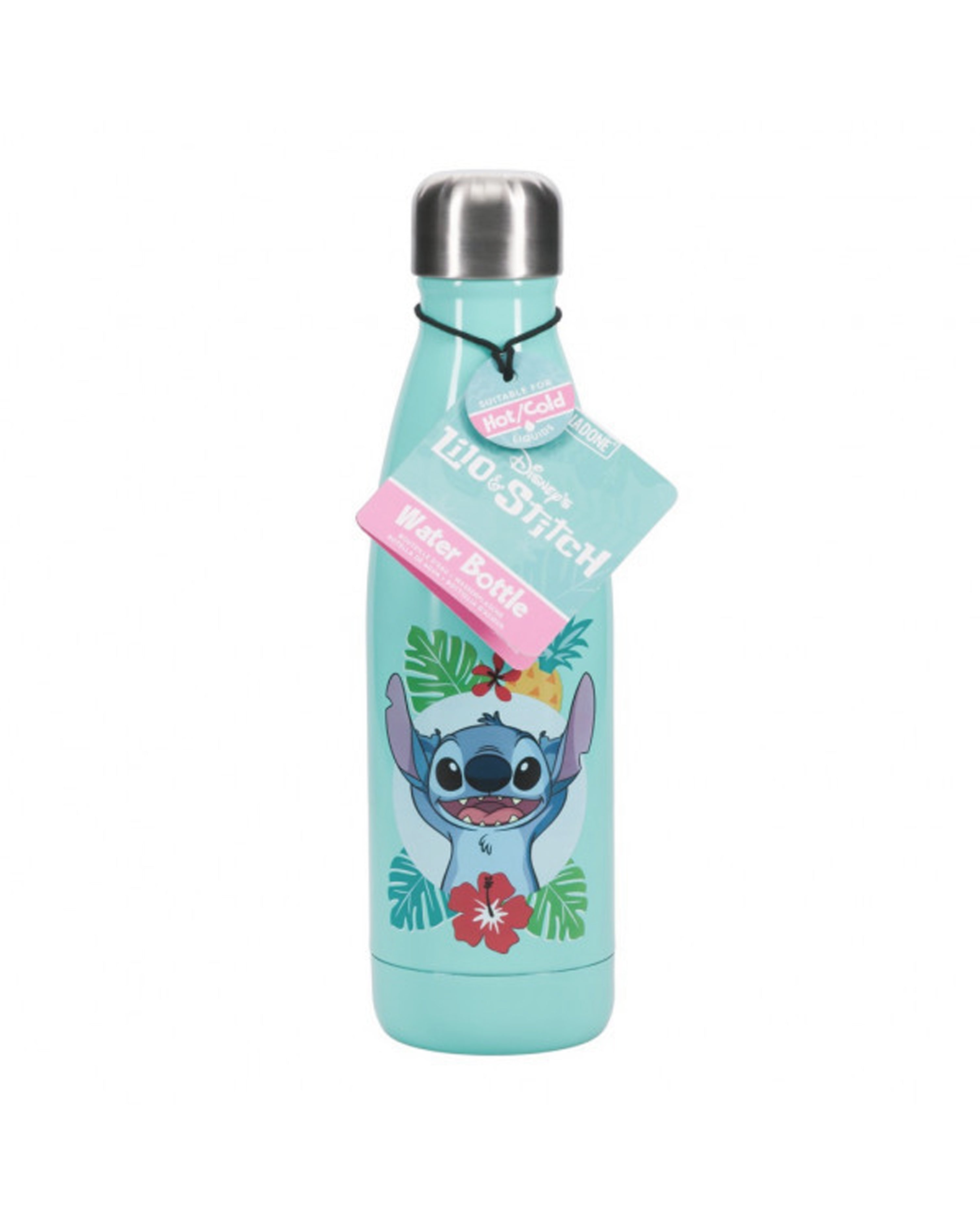 Disney Lilo & Stitch Trinkflasche - Beidseitig bedruckt - 460ml