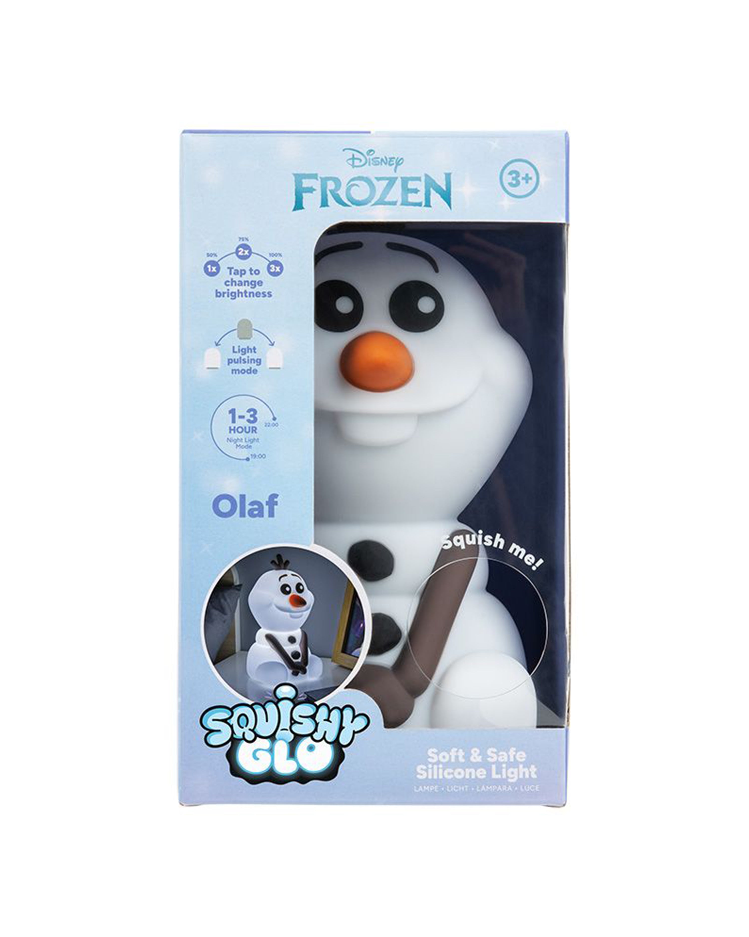 Disney Frozen SquishyGlo USB Silikonleuchte Olaf