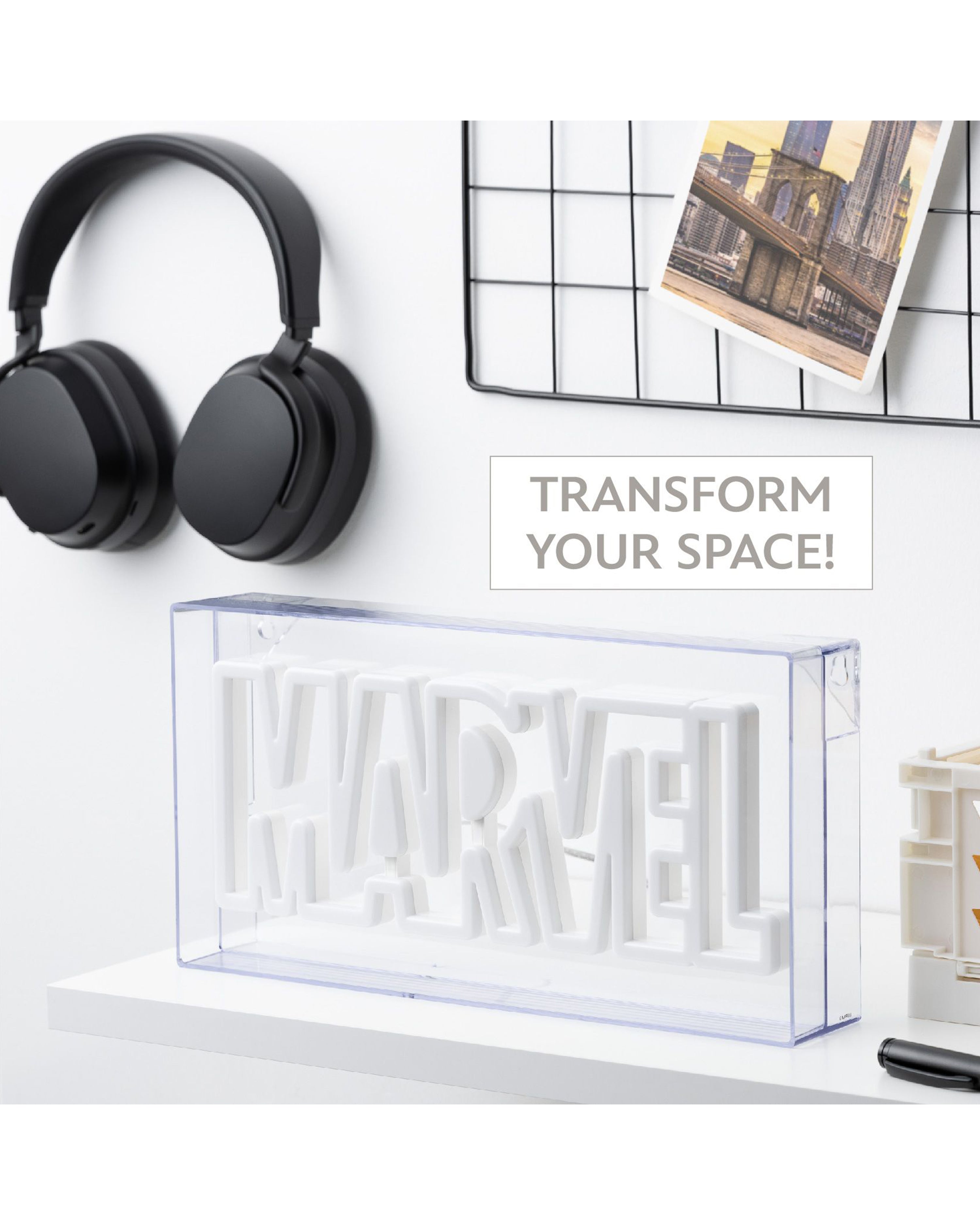 Marvel LED Neonleuchte Logo