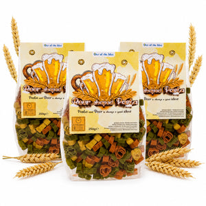 Nudeln in Bierglasform Pasta 3er Set (3x 250g)