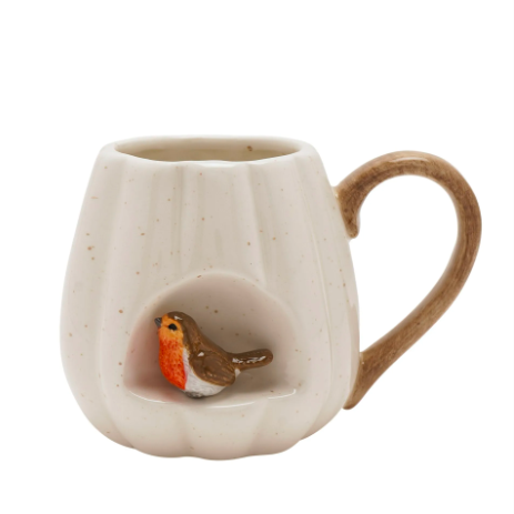 Country Living 3D Robin Mug 320ml