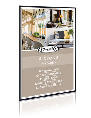 Poster frame 61 x 91.5 cm black