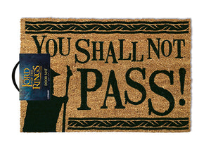 Lord of the Rings Fußmatte You Shall not Pass!