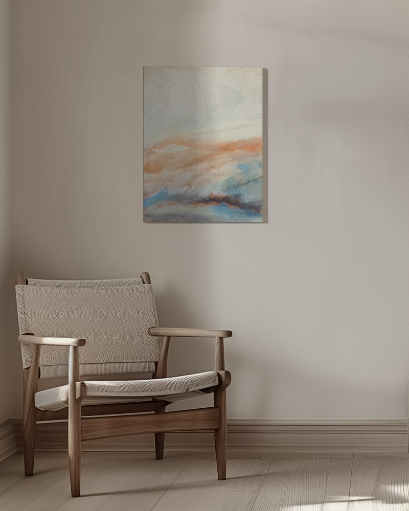 Abstrakter Horizont im Abendlicht