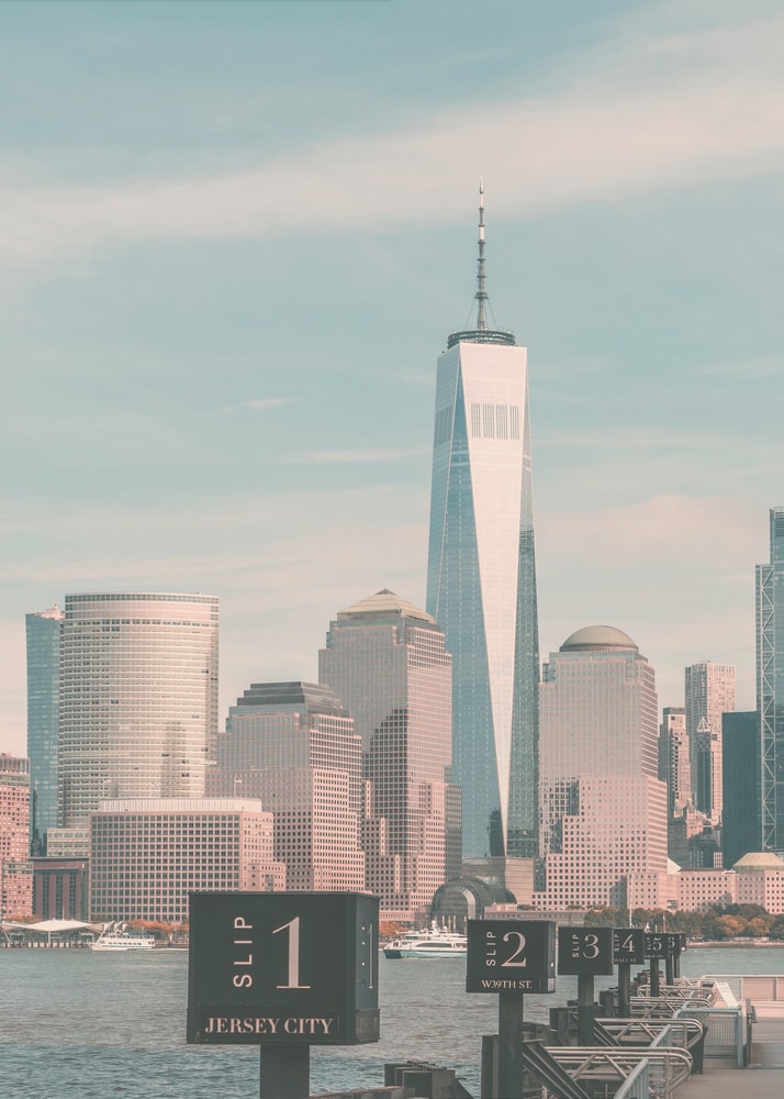 New York Skyline mit One World Trade Center