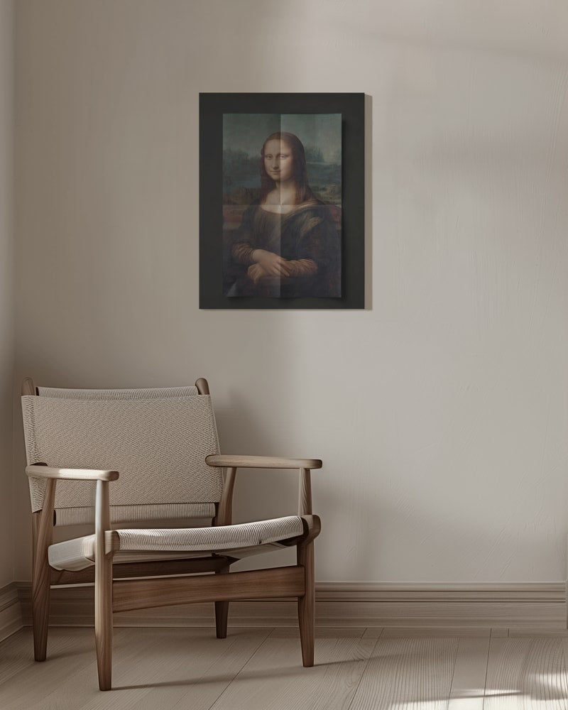Mona Lisa – Gefaltetes Poster