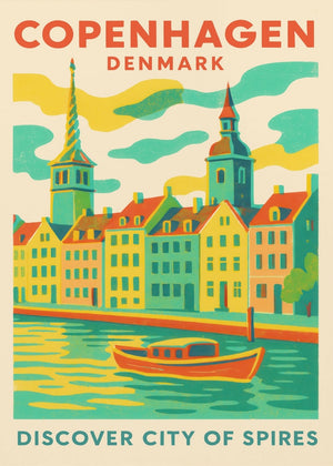 Copenhagen City Spires