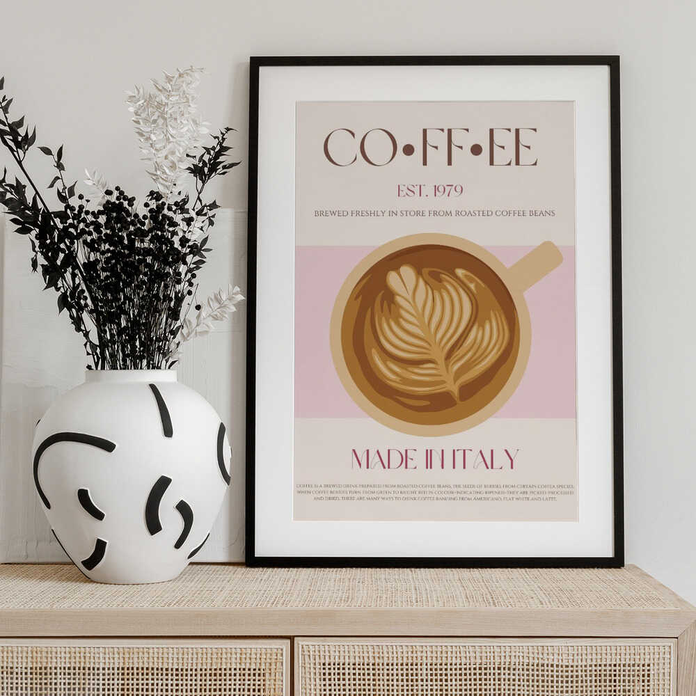Italian Coffee Poster