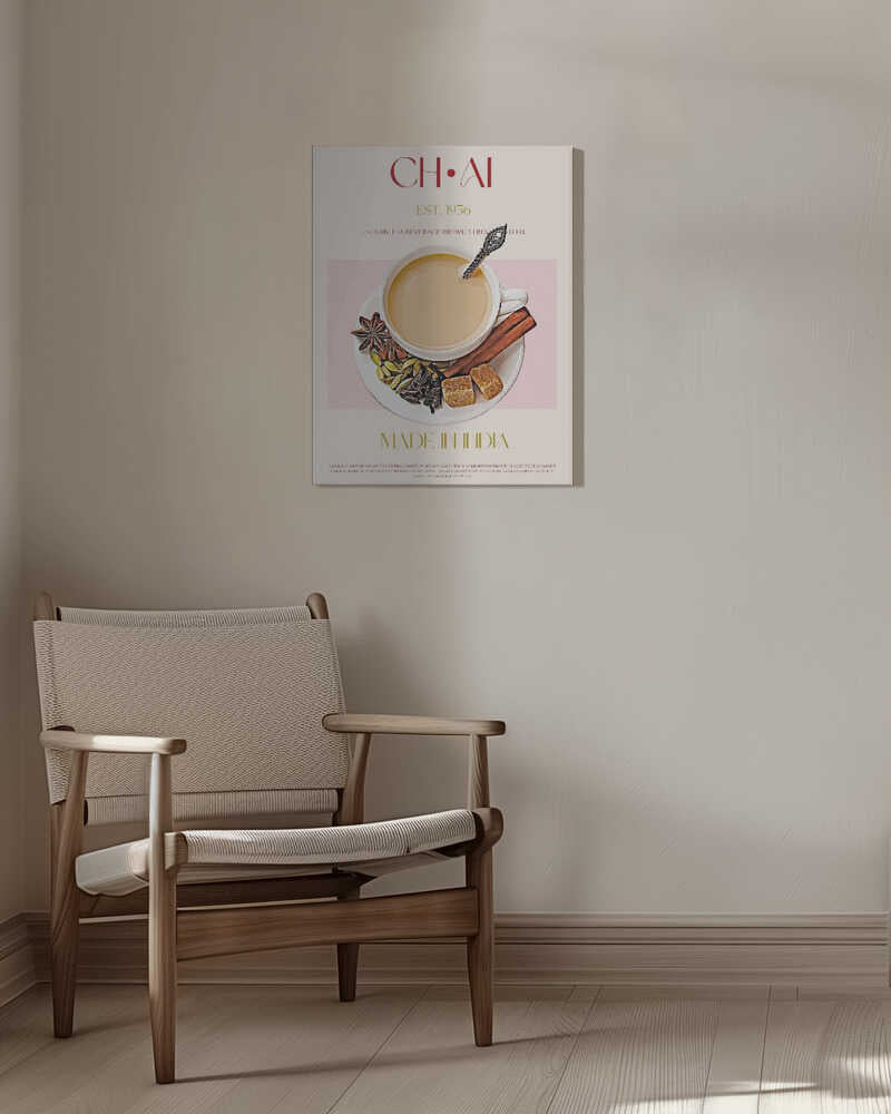 Chai Tea Poster - "Spice & Warmth"