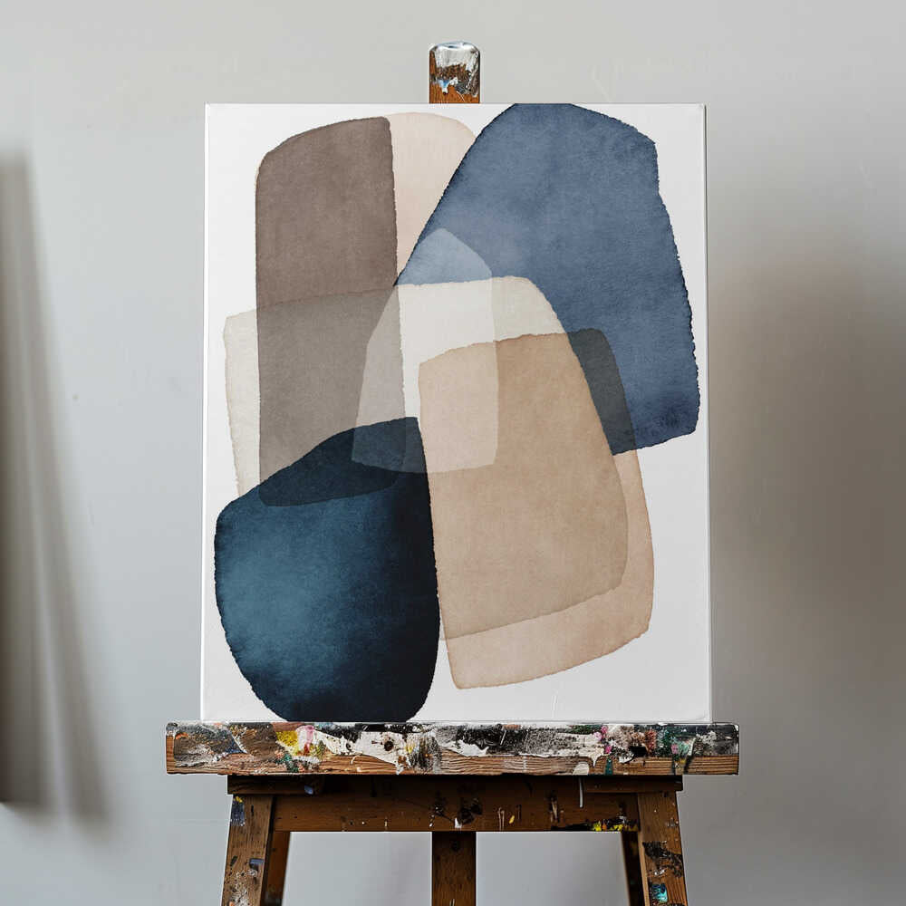 Blue Brown Blocks