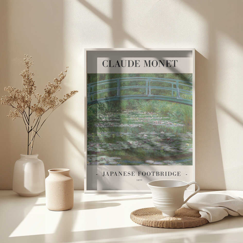 Japanese Footbridge 1899 von Claude Monet