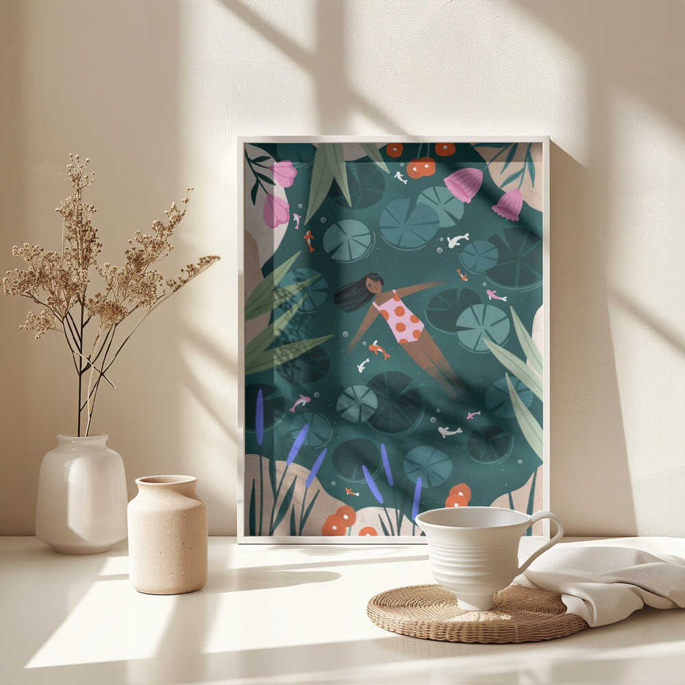 Wild Swimming von Bea Müller - Poster