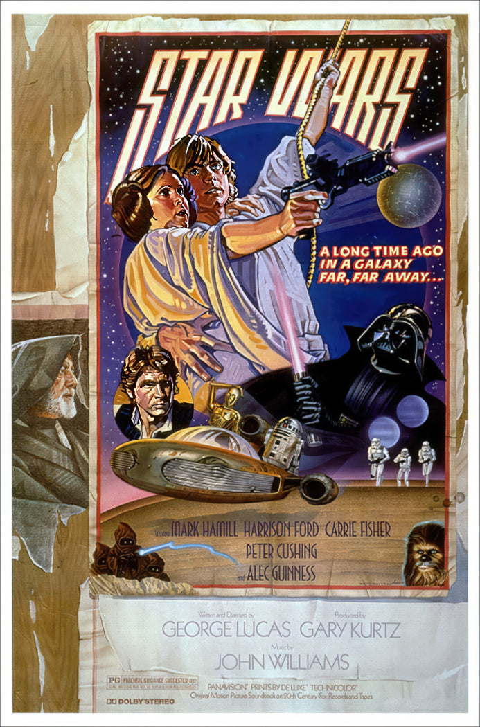 Klassisches Star Wars Poster