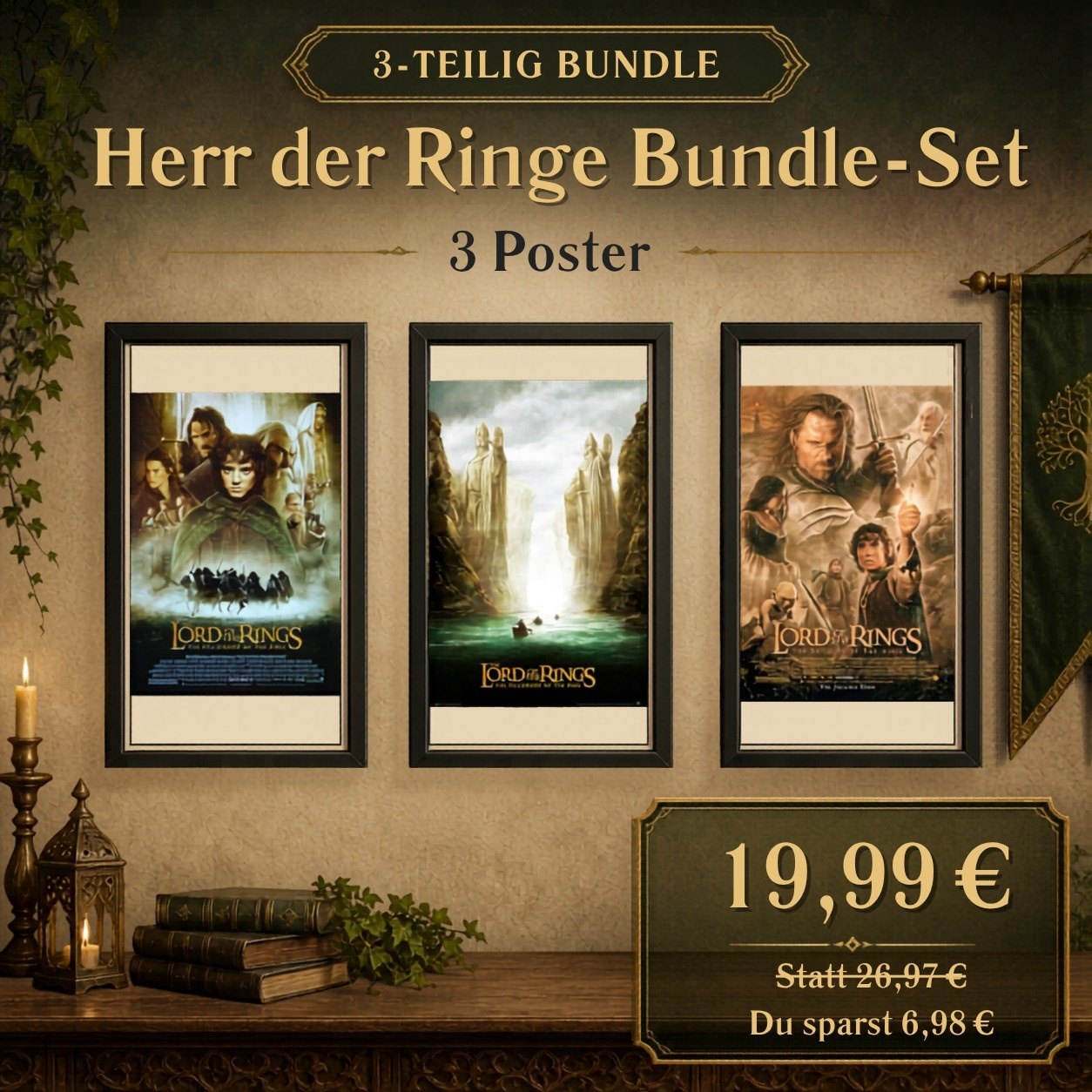 Herr der Ringe Bundle-Set Produktbild
