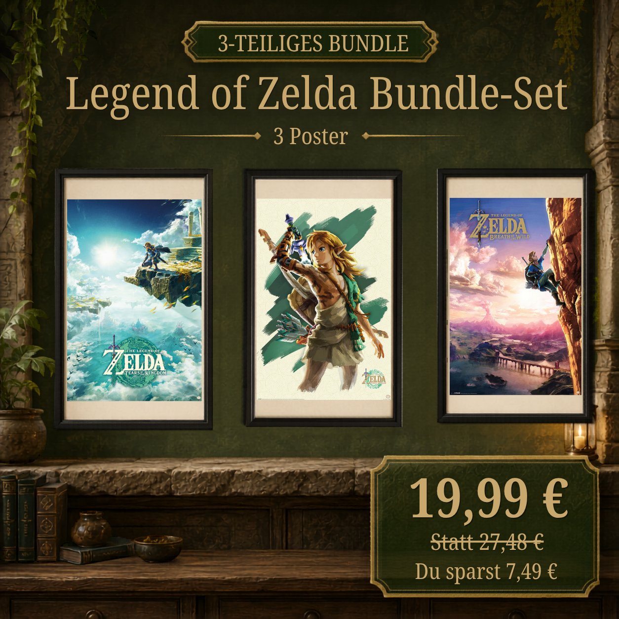 Legend of Zelda Bundle-Set Produktbild